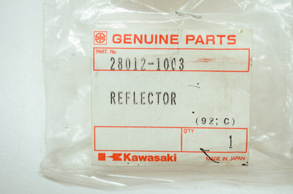 NEW OEM Kawasaki Reflector Eliminator Ninja Lakota KLR250 28012-1003 NOS