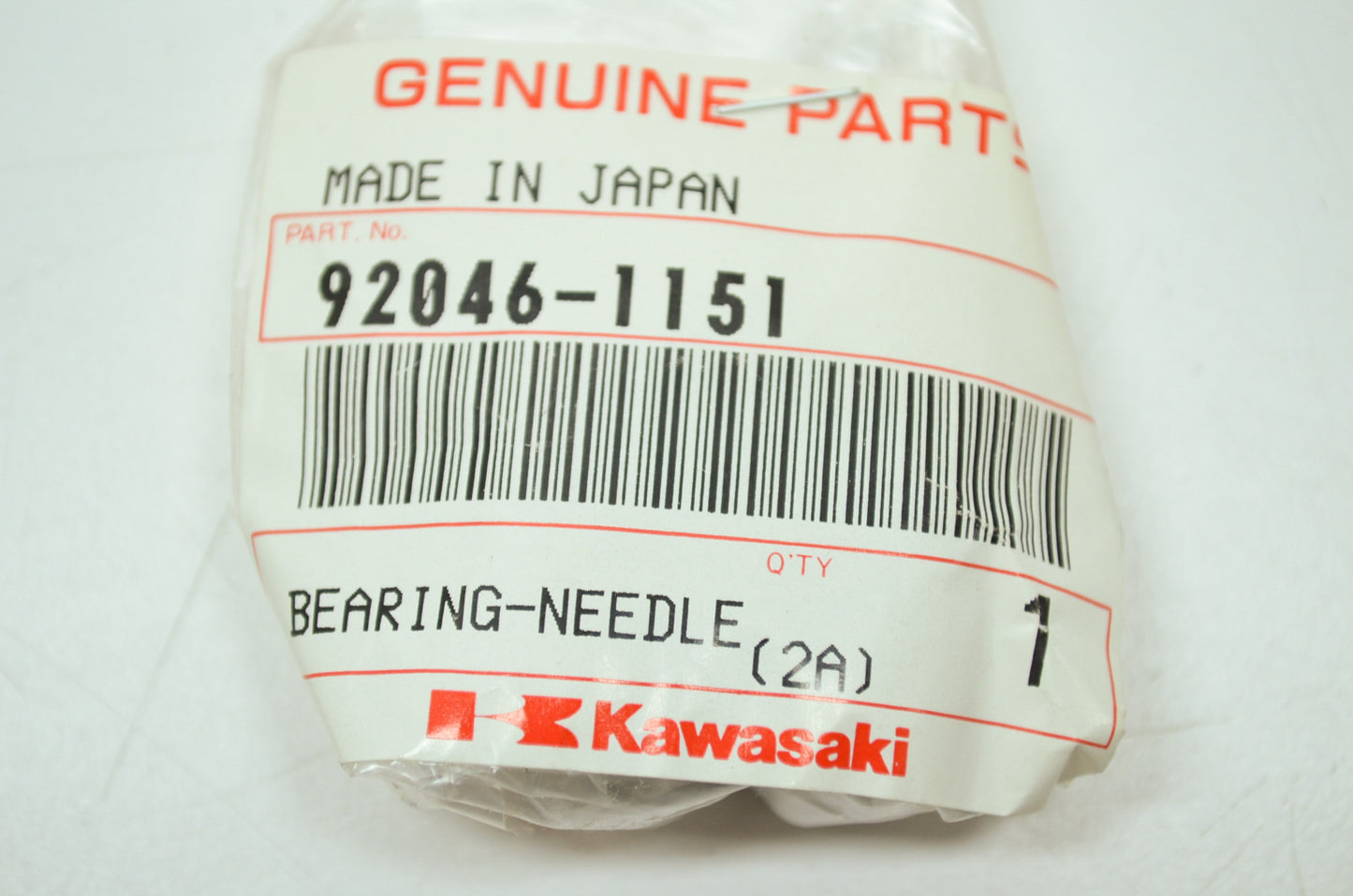 OEM Kawasaki 92046-1151 Needle Bearing F-2016 NOS