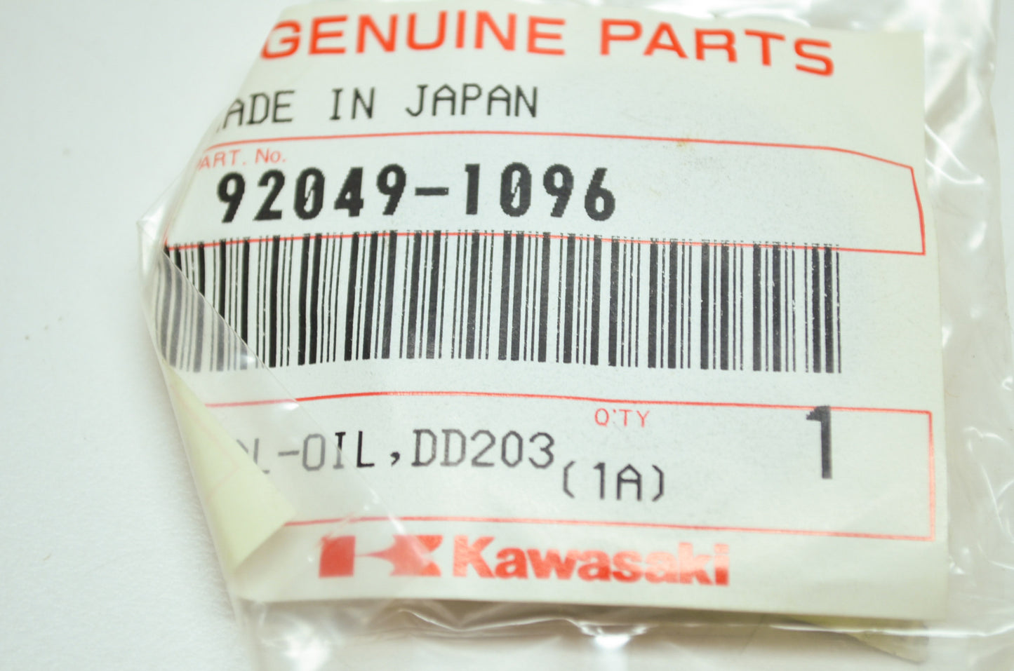 OEM Kawasaki 92049-1096 Oil Seal DD20377 NOS