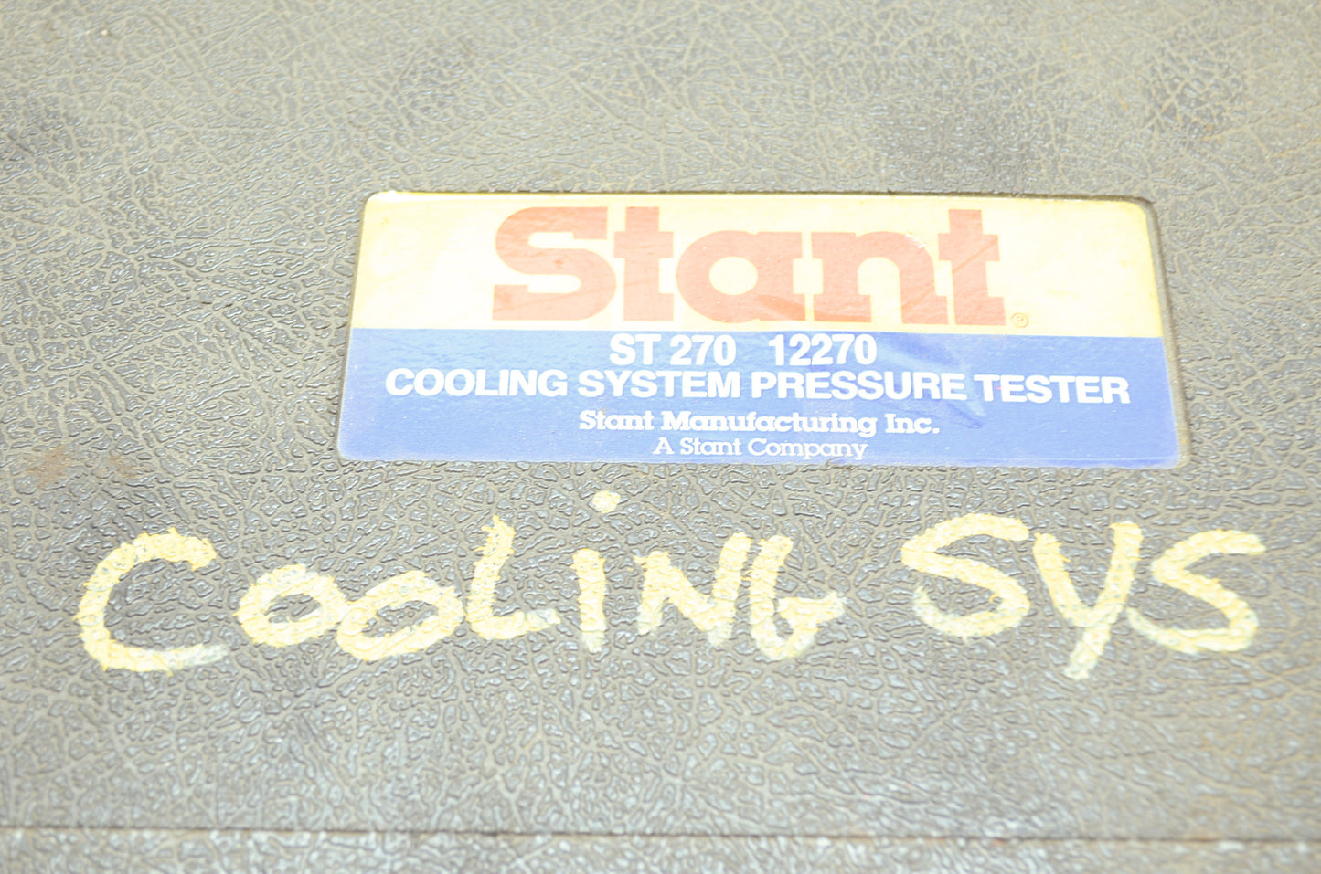 Stant Cooling System Pressure Tester ST270-12270