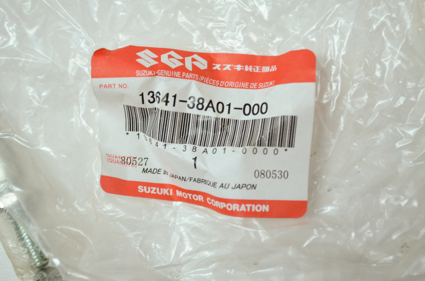 NEW OEM Suzuki Syncro Cable 01-09 VS800 VS800GL 13641-38A01 NOS