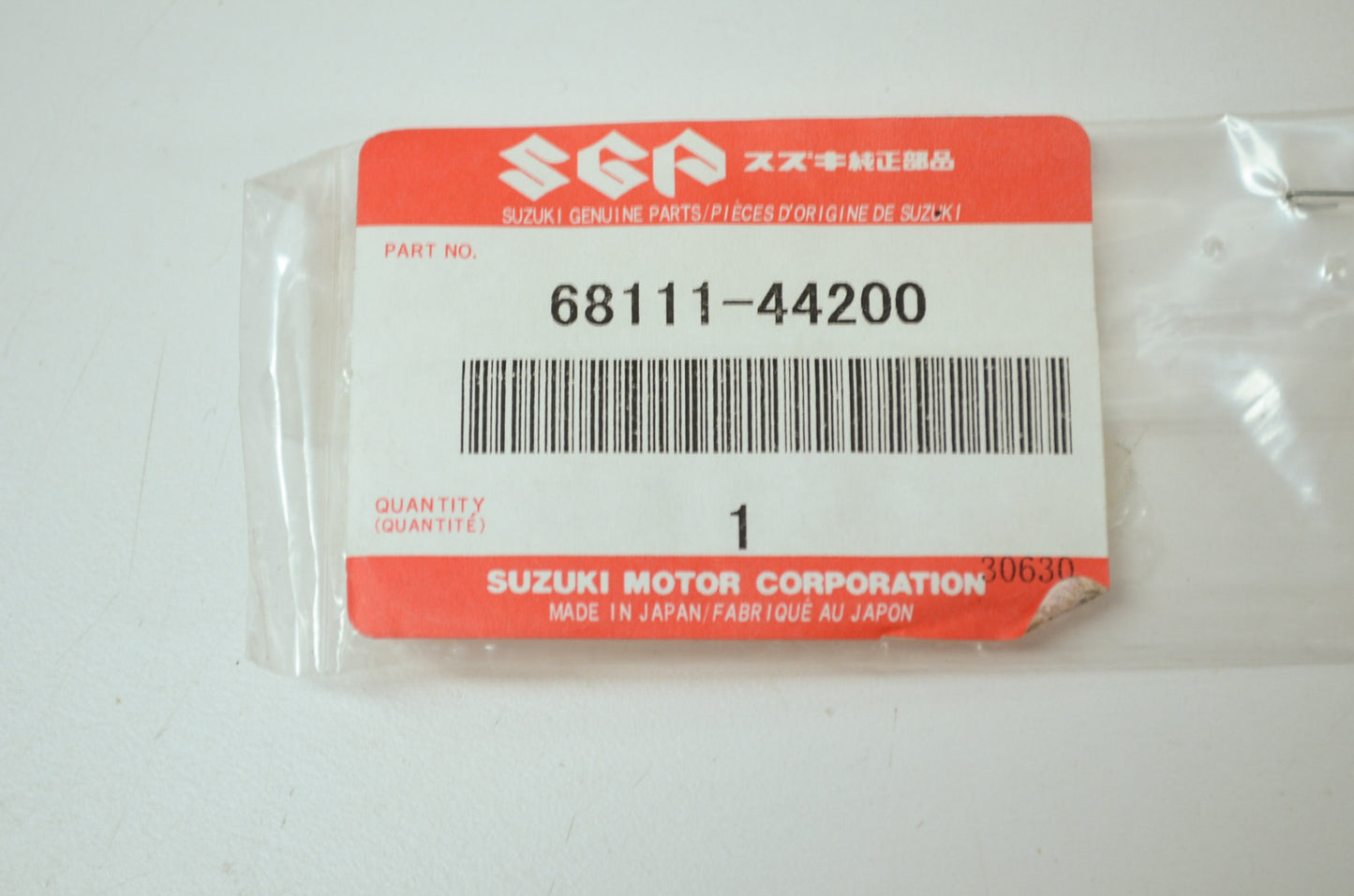OEM Suzuki 68111-44200 Fuel Tank Engine NOS