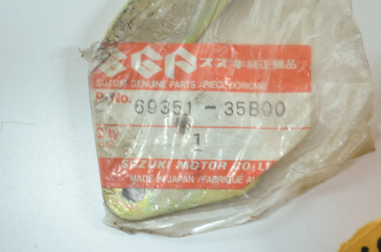 OEM Suzuki 69351-35B00 Bracket NOS