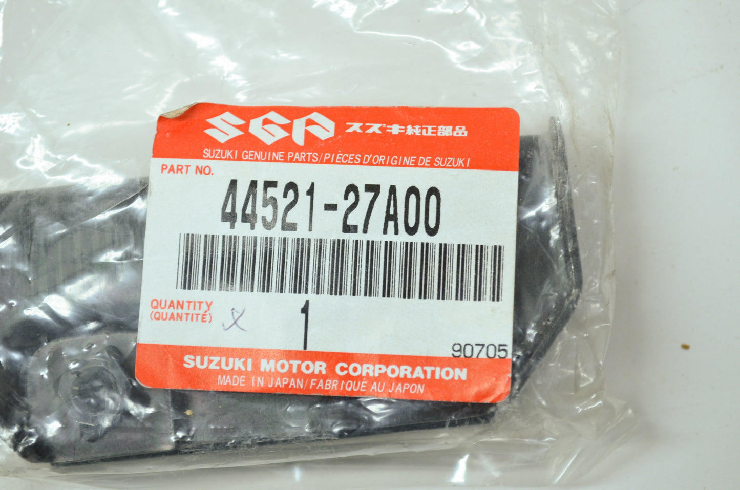 OEM Suzuki 44521-27A00 Fuel Tank Bracket NOS