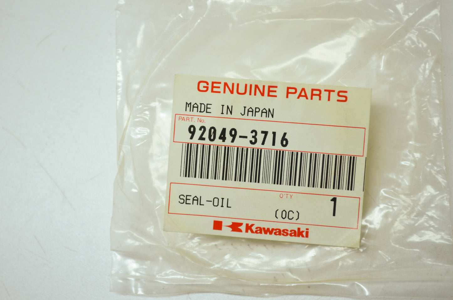 OEM Kawasaki 92049-3716 Oil Seal NOS