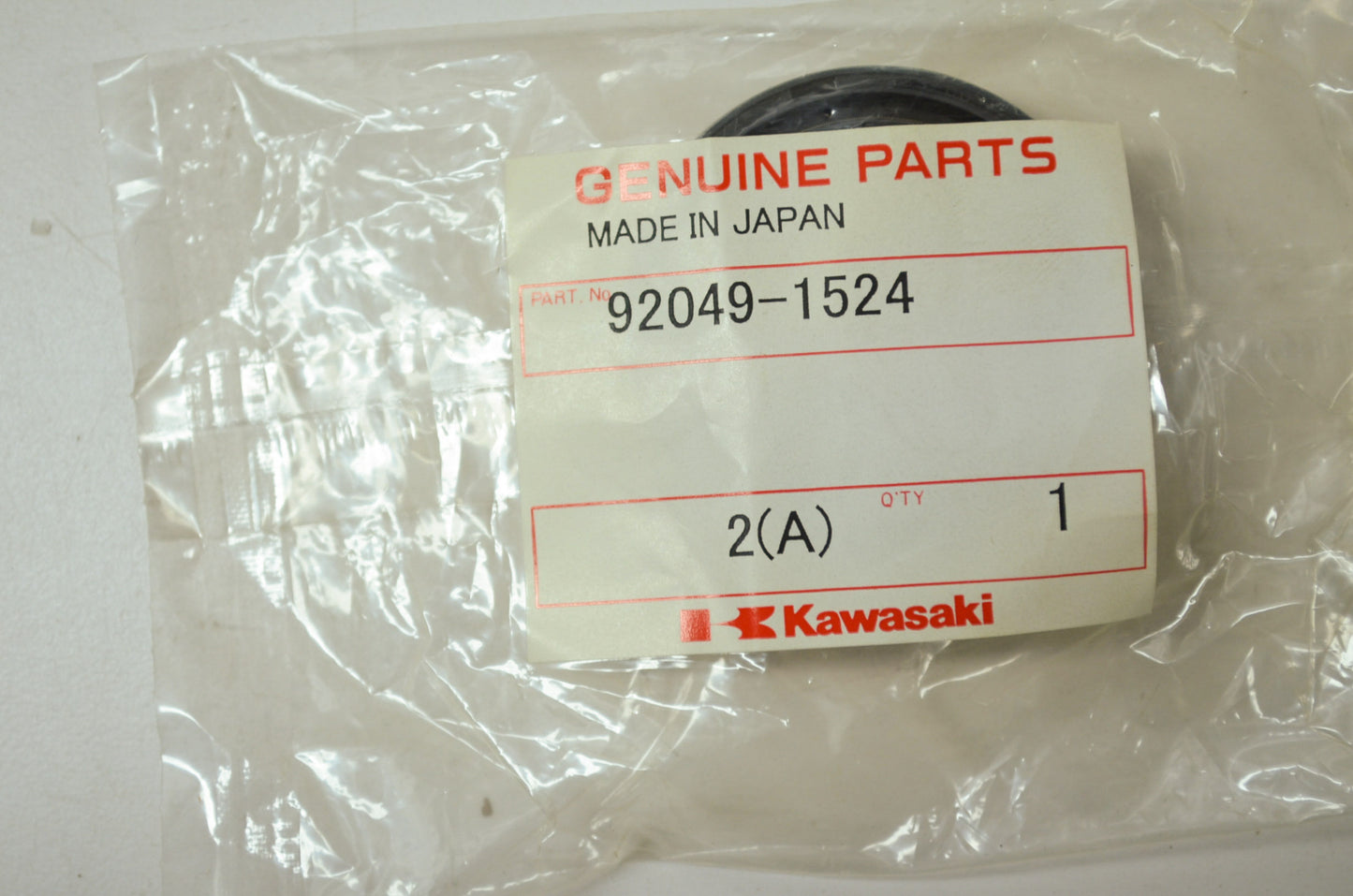 OEM Kawasaki 92049-1524 Outer Fork Oil T Seal NOS