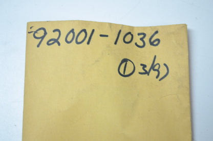 OEM Kawasaki 92001-1036 Hex Head Bolt 12M/M NOS