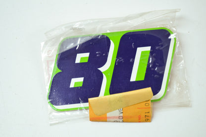OEM Kawasaki 56018-1550 Side Cover Mark "80" NOS
