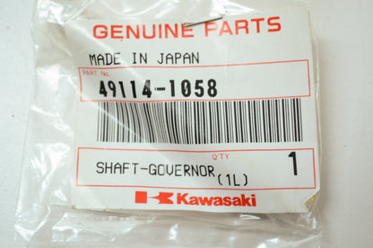 OEM Kawasaki 49114-1058 Governor Shaft NOS