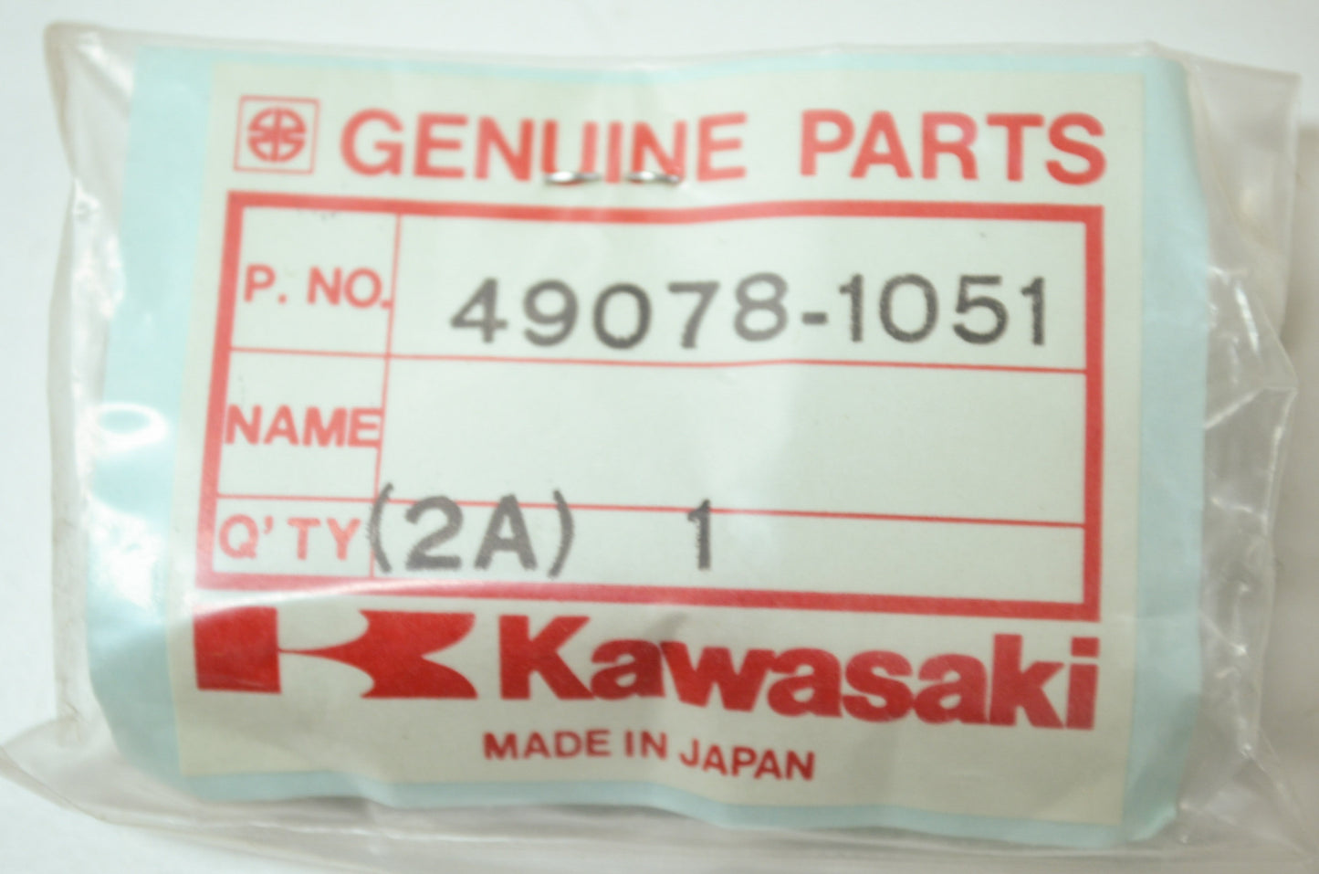 NEW OEM Kawasaki Valve Spring 454 LTD Vulcan 500 Ninja 500R 49078-1051 NOS