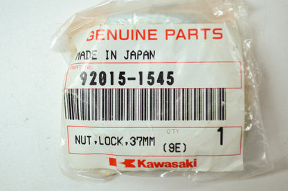 OEM Kawasaki 92015-1545 Lock Nut 37MM NOS