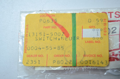 OEM Kawasaki 13151-5002 Neutral Switch NOS