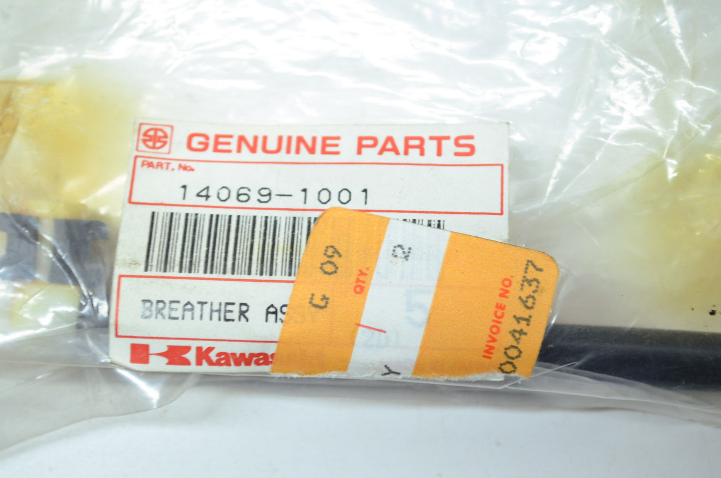 OEM Kawasaki 14069-1001 Breather NOS