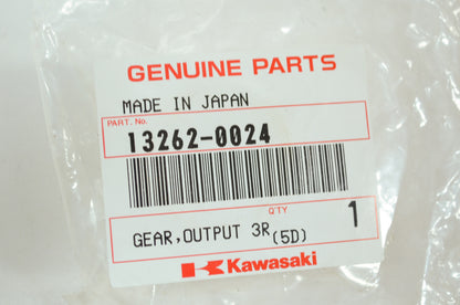 NEW OEM Kawasaki Third 3rd Gear 04-05 KX250F 13262-0024 NOS