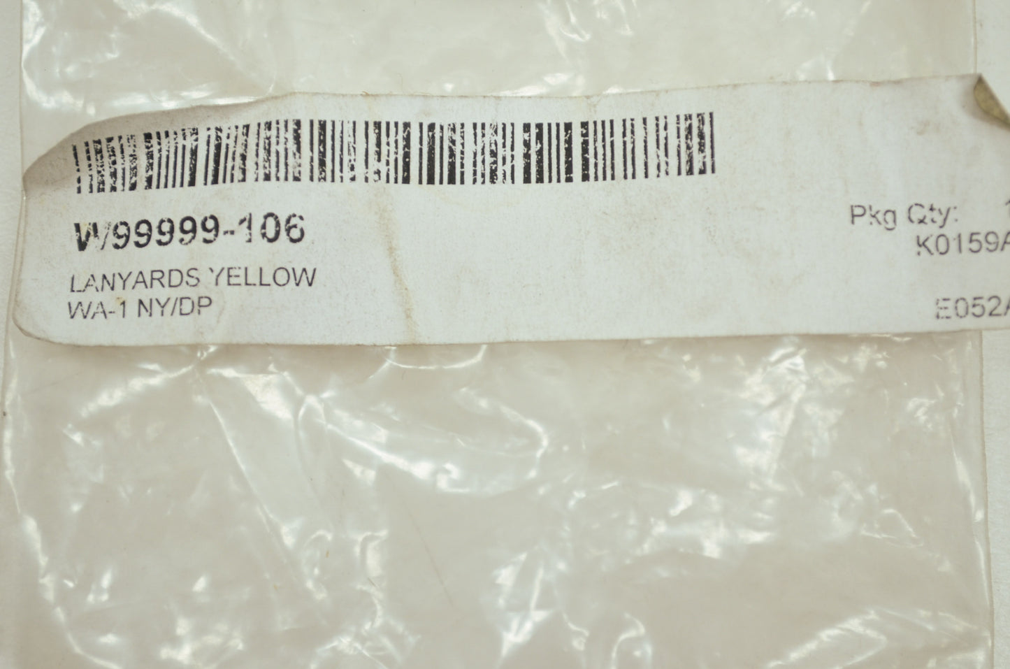 NEW Universal Jet Ski Lanyard Yellow W99999-106 NOS