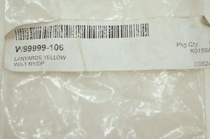 NEW Universal Jet Ski Lanyard Yellow W99999-106 NOS