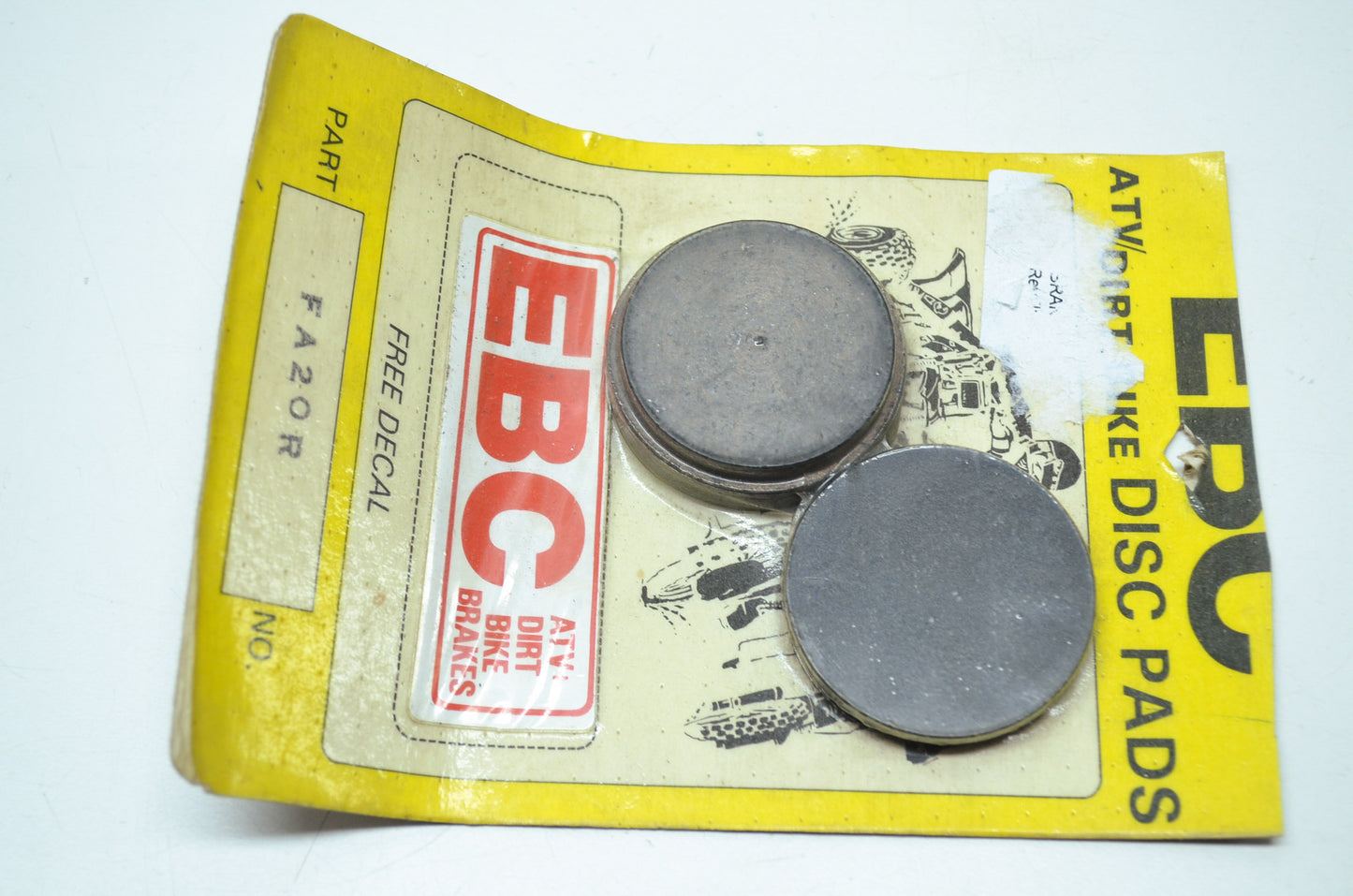 EBC FA20R Brake Pads Yamaha 80-81 TRI-MOTO NOS