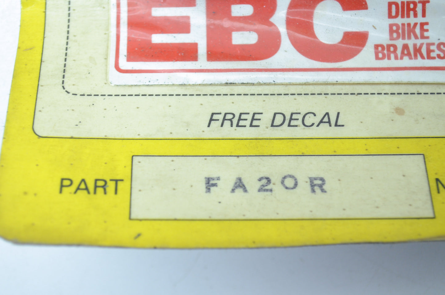 EBC FA20R Brake Pads Yamaha 80-81 TRI-MOTO NOS