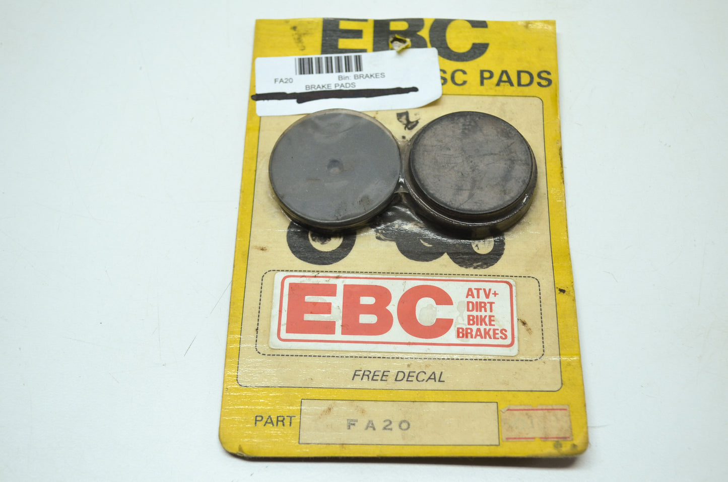 NEW EBC Brake Pads Yamaha 80-81 YT125 TRI-MOTO FA20 NOS