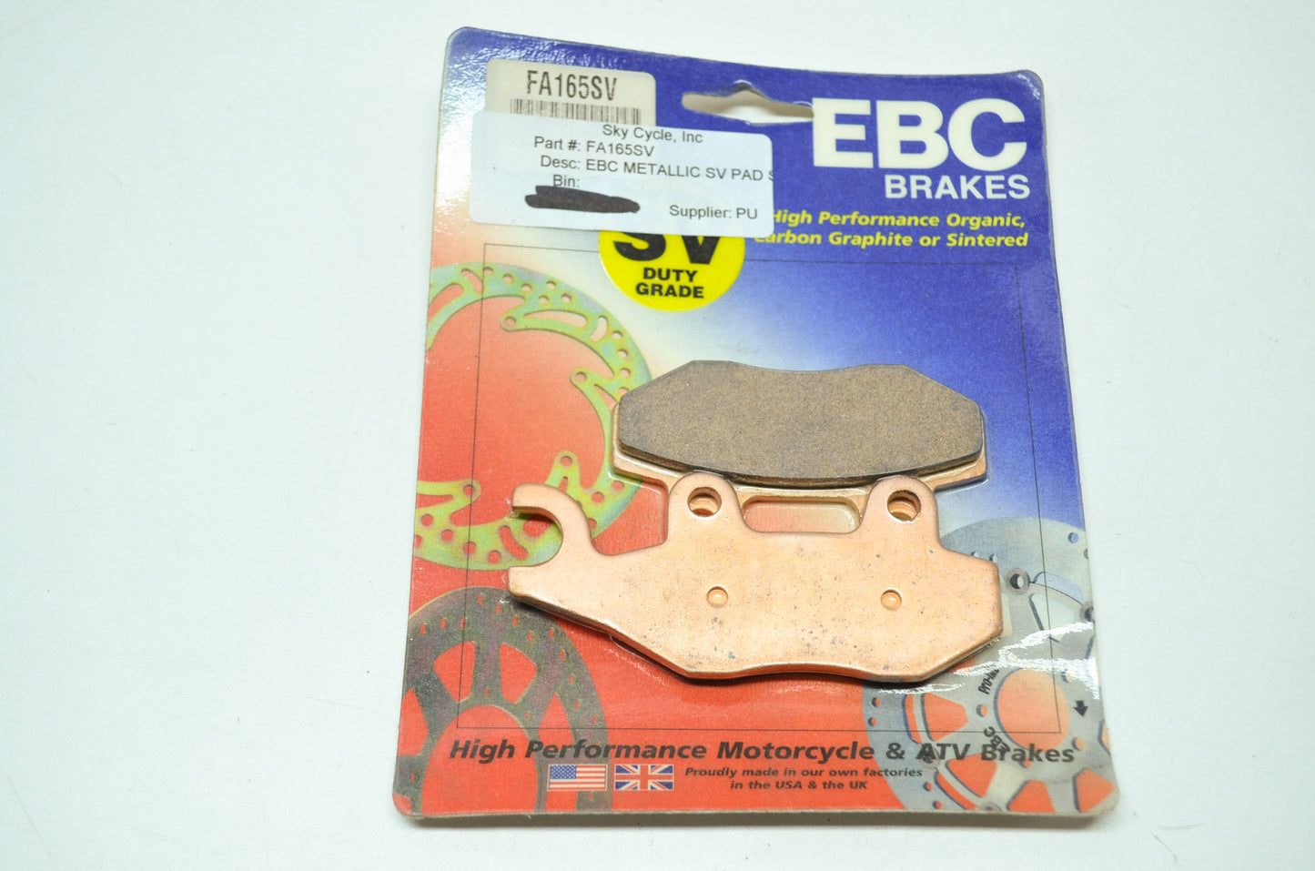 EBC FA165SV Brake Pad Kit Raptor 700 Bruteforce Teryx Commander NOS