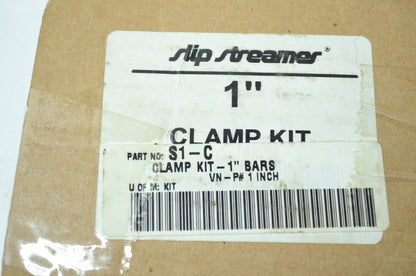 NEW Slip Streamer 1' Bars Clamp Kit S1-C NOS