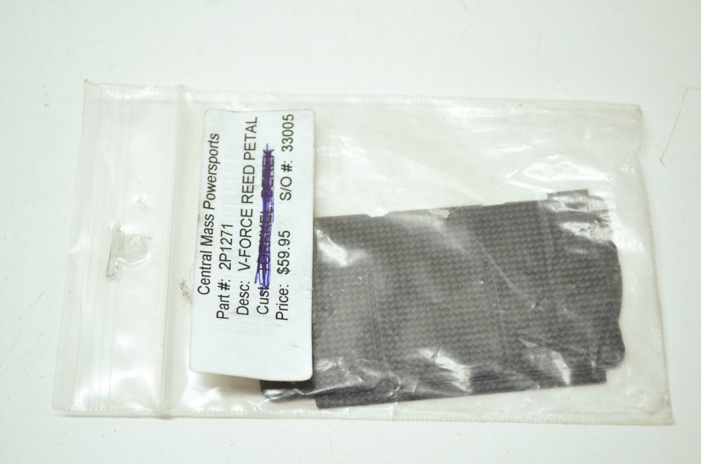 NEW Vforce Reeds QTY 4 ZR 440 800 MX Z Mach I Triple Twin 2P1271 NOS