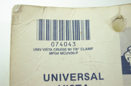 NEW SOS Universal Vista Cruise Control 7/8' Clamp MCUV00-P NOS