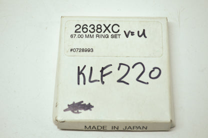 NEW Wiseco Piston Ring 67mm ATC200 ATC185 XR200 2638XC NOS