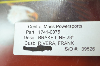 NEW Russell Brake Line 28' Renegade Harley Davidson 1741-0075 NOS