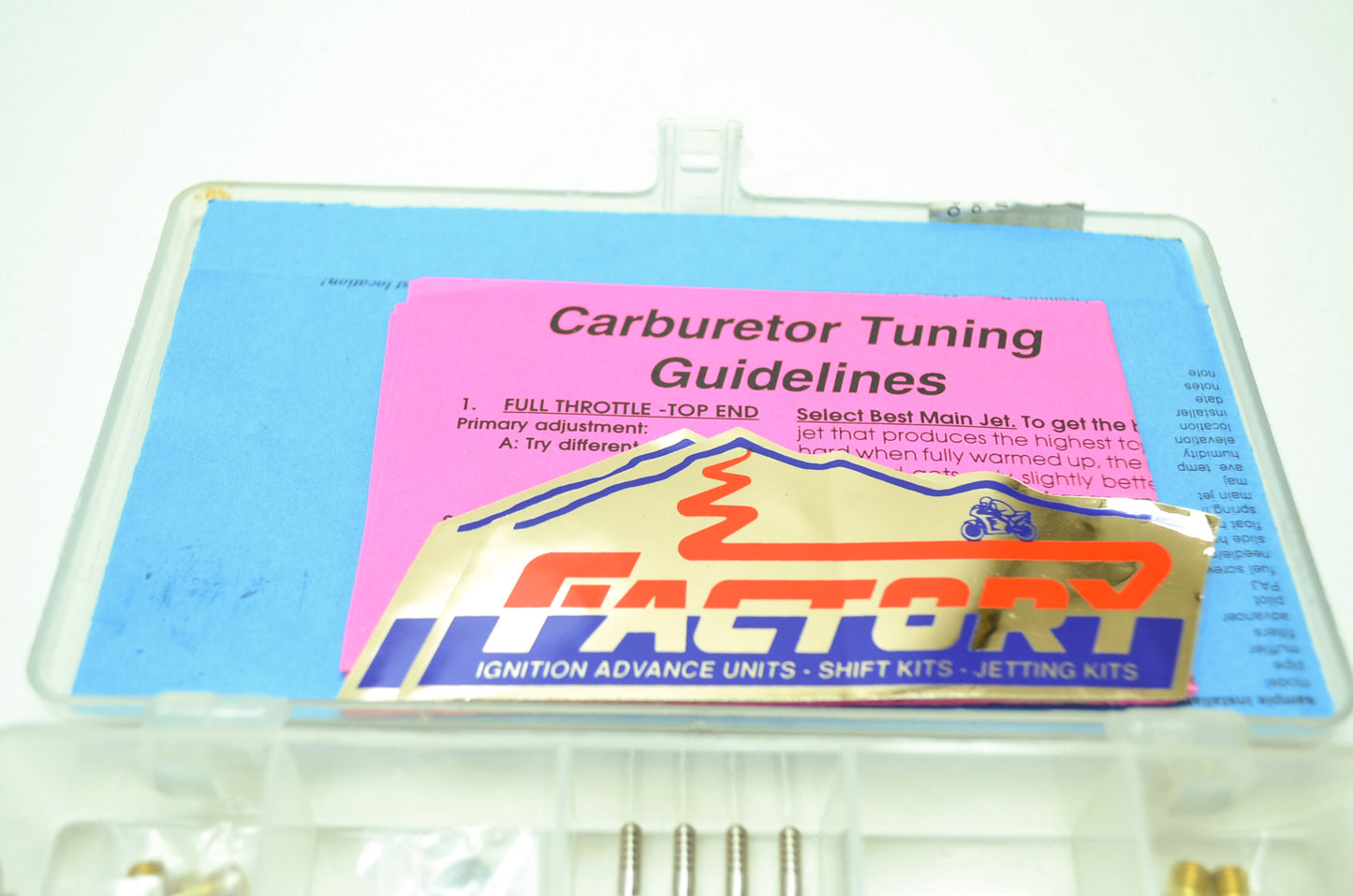 NEW Factory Pro Tuning Carb Kit YZF600r Thundercat 96-01 CRB-Y70-1.0 NOS