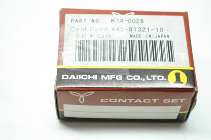 NEW Daiichi Points Set Yamaha 74-76 DT175 443-81321-10 NOS