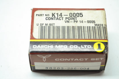 Daiichi 30204-286-004 Points Set Honda NOS