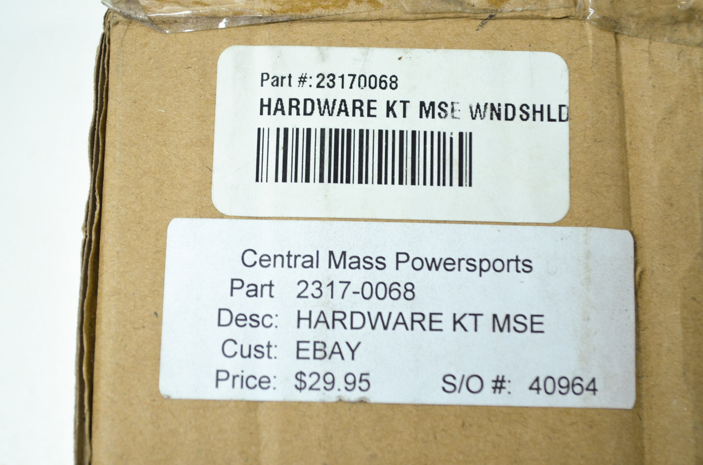 NEW Windshield Hardware Kit 23170068 NOS