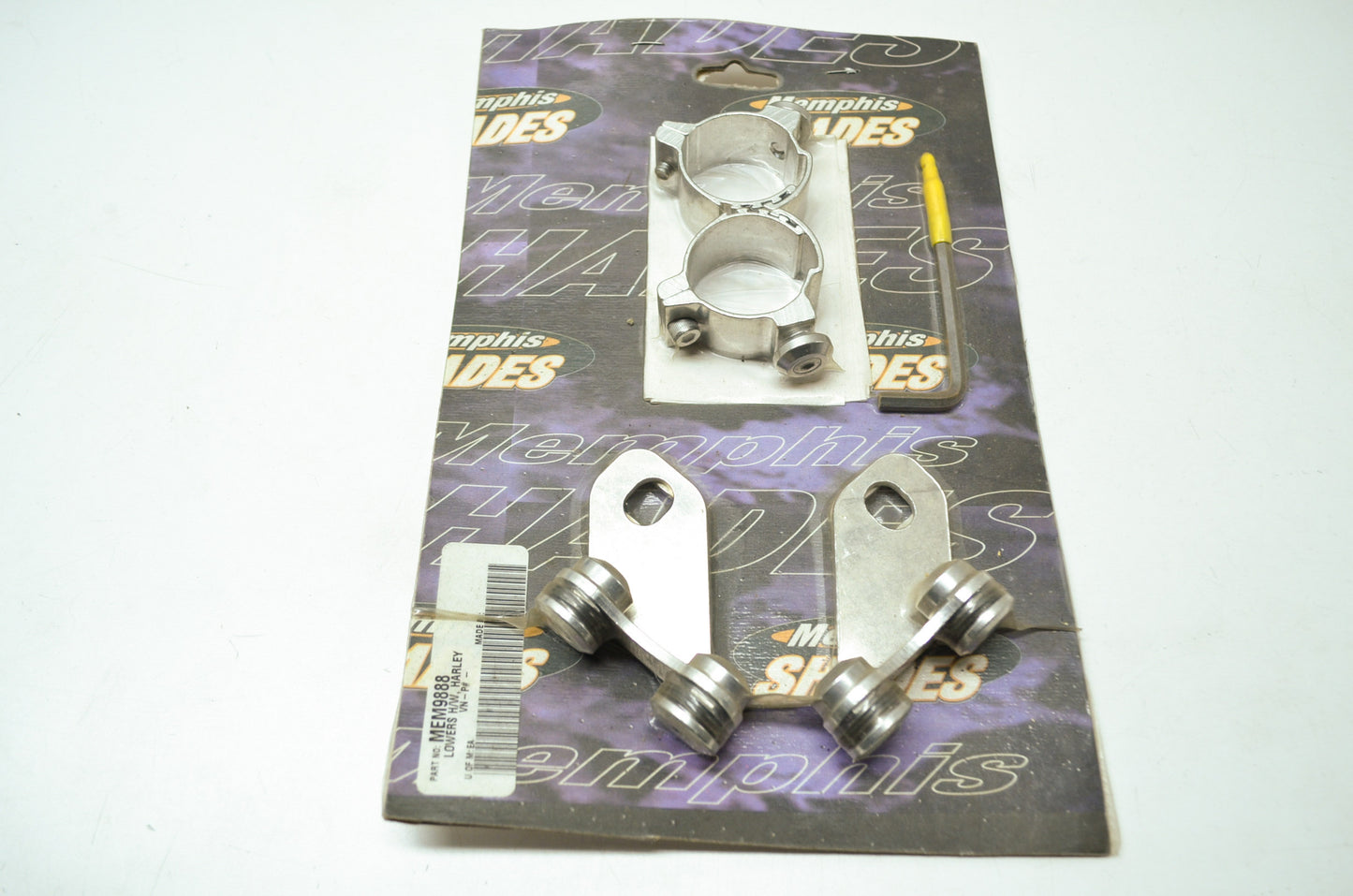 NEW Memphis Shades Windshield Kit Harley Dyna Night Train MEM9888 NOS