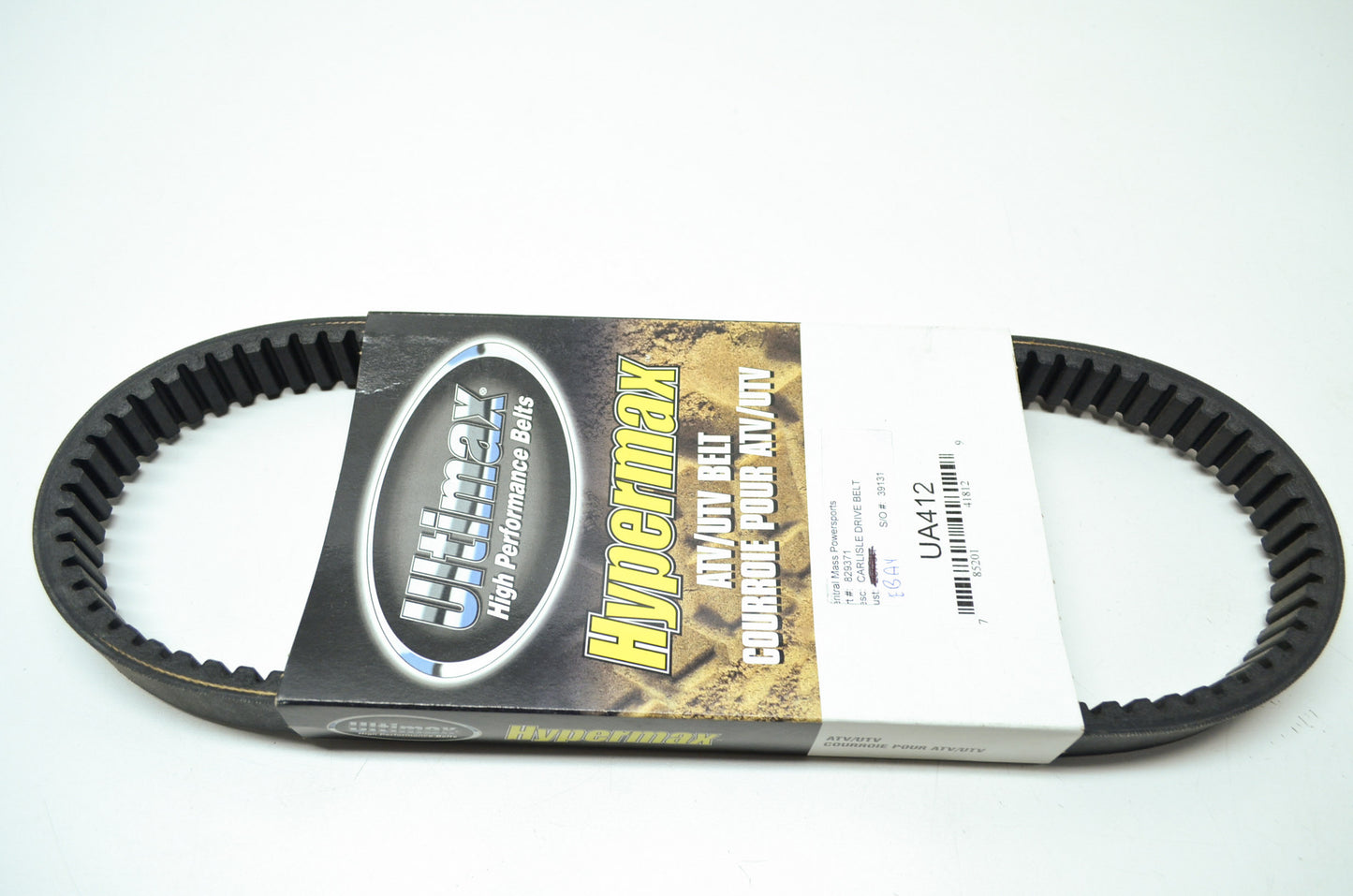 NEW Ultimax ATV UTV Drive Belt Magnum Scrambler Sportsman UA412, 3211077 NOS