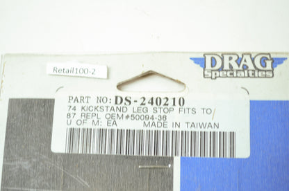 NEW Drag Specialties Leg Stop Harley Davdison Electra Glide FLH DS-240210 NOS