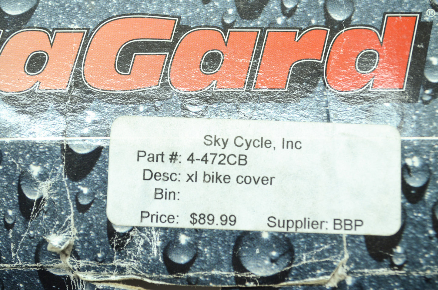 NEW UltraGard X-Large Motorcycle Cover 4-472CB NOS