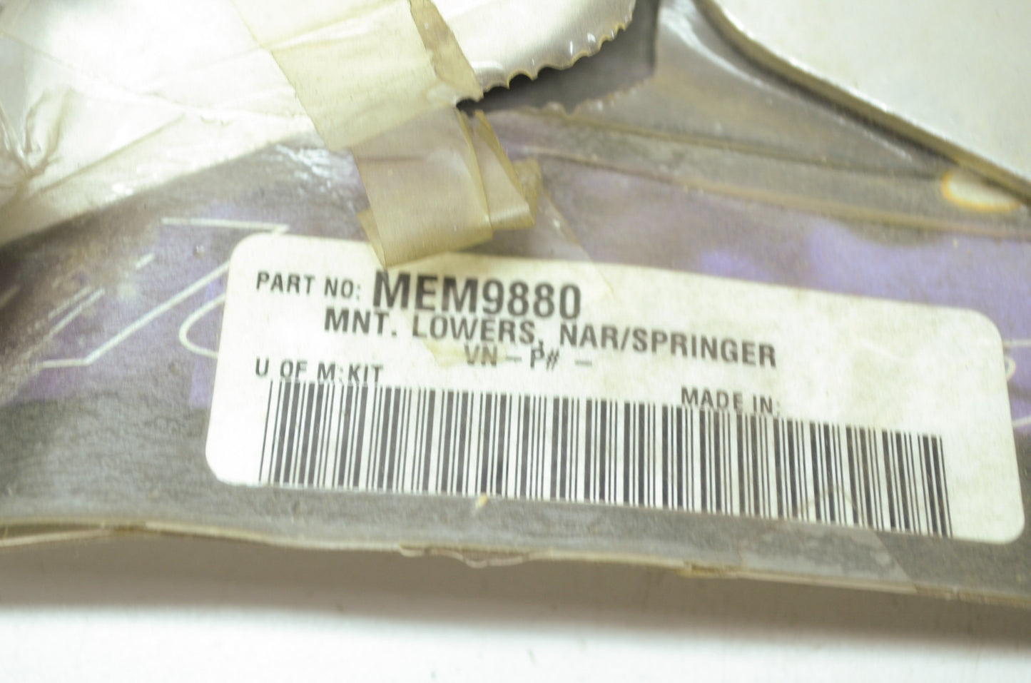 Memphis Shades MEM9880 Windshield Kit NAR/Springer NOS