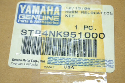 NEW OEM Yamaha Horn Relocation Kit STR-4NK95-10-00 NOS