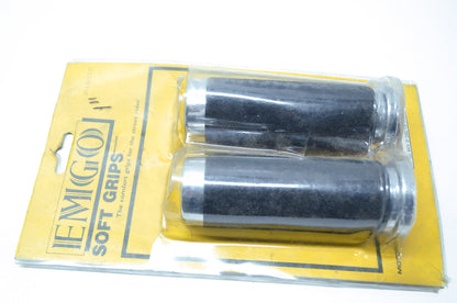 NEW Emgo Foam/Chrome Grips Harley 73-81 1' Bars 42-90965 NOS