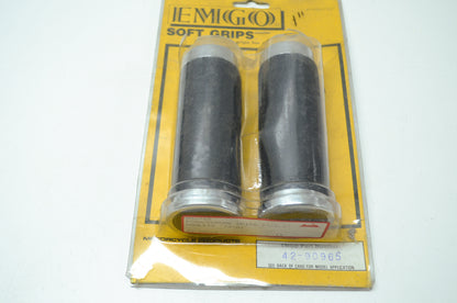 NEW Emgo Foam/Chrome Grips Harley 73-81 1' Bars 42-90965 NOS