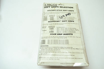 NEW Emgo Foam/Chrome Grips Harley 73-81 1' Bars 42-90965 NOS