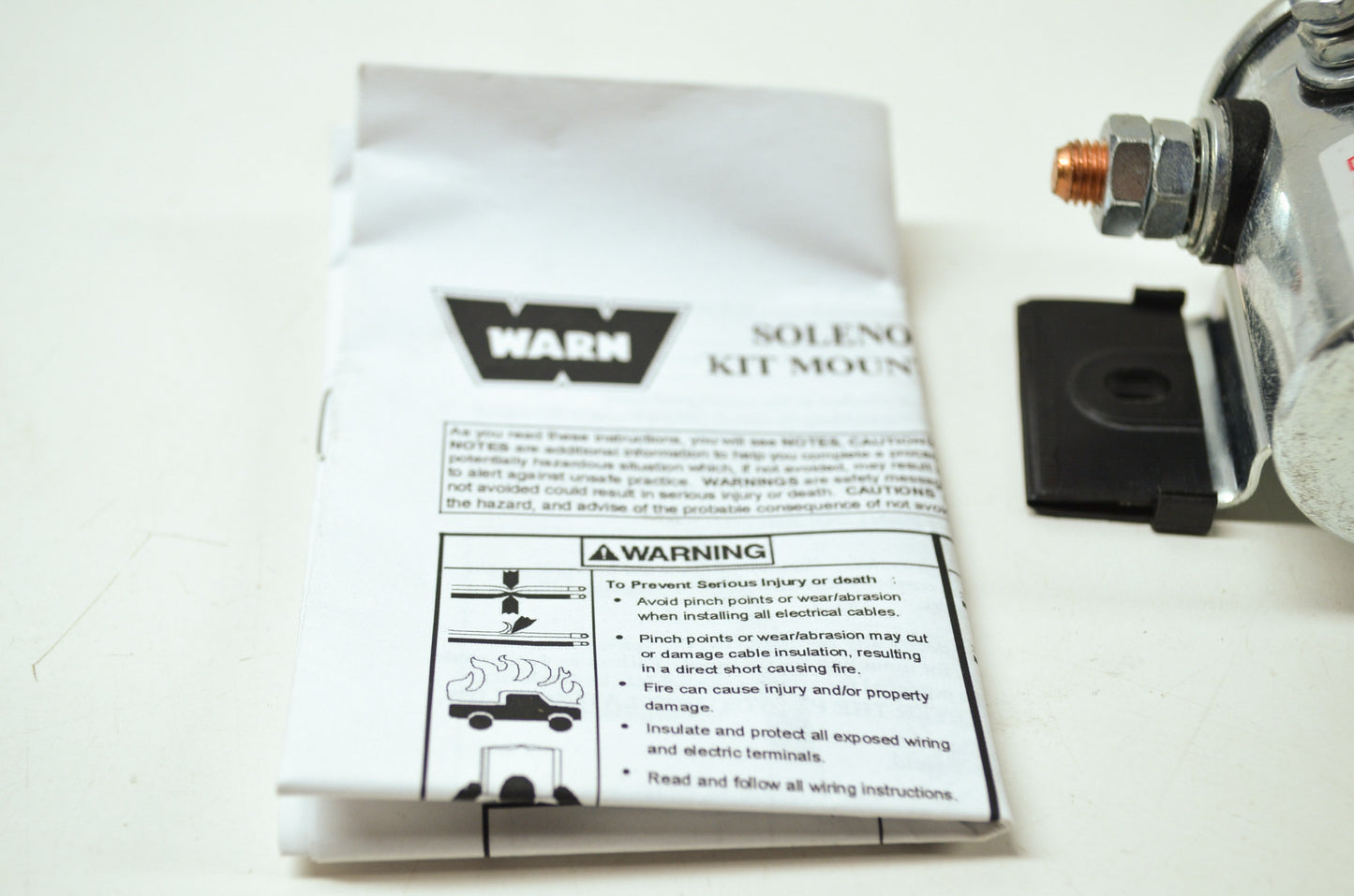 New Warn Solenoid Kit NOS