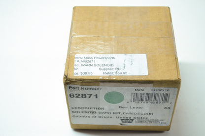 New Warn Solenoid Kit NOS