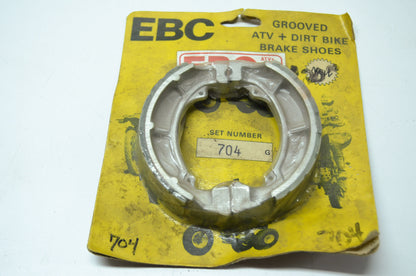 NEW EBC Brake Shoes Kawasaki KDX175 KLX250 KX125 704G NOS