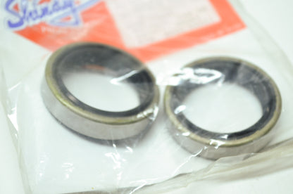 NEW Shindy Fork Seals HD Bultaco Ducati KTM Can-Am Husky Moto-Guzzi FS-010 NOS