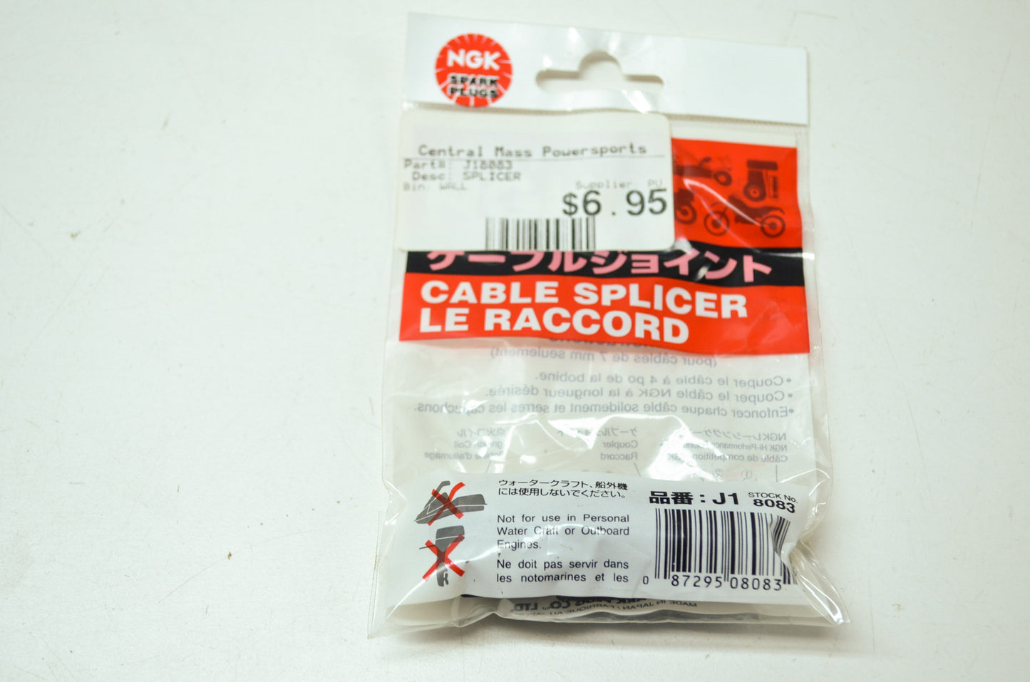 NEW NGK Spark Plug Splicer Wire Repair Connector Extend J18083 NOS