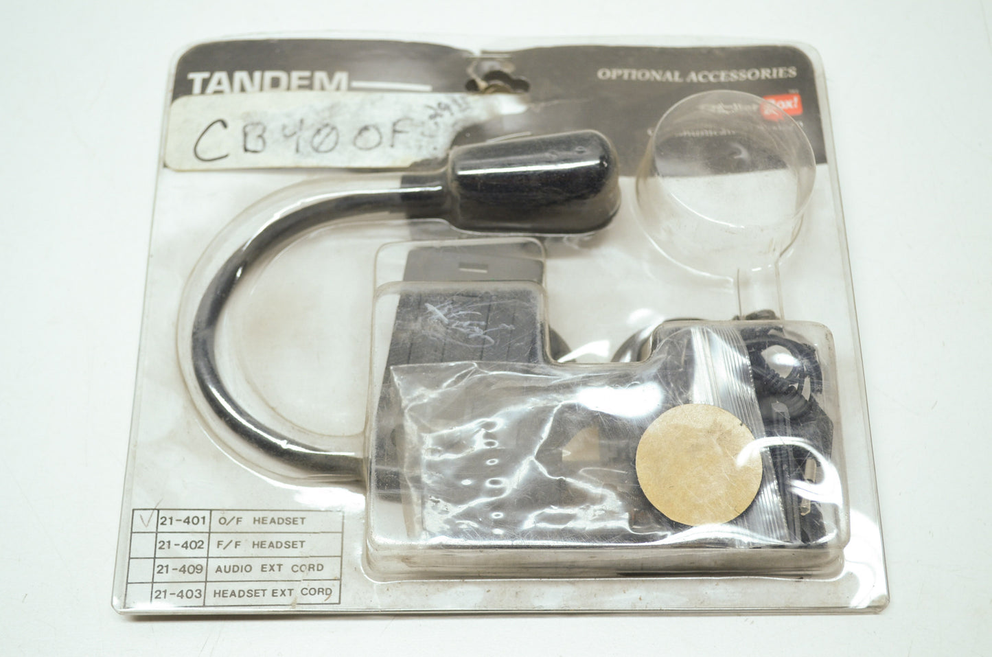 NEW Chatter Box Open Face Helmet head set Kit 21-401 NOS