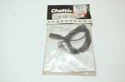 NEW Chatter Box Head Set Extension Cord 403 NOS