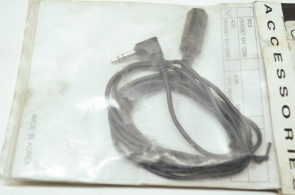 NEW Chatter Box Head Set Extension Cord 403 NOS